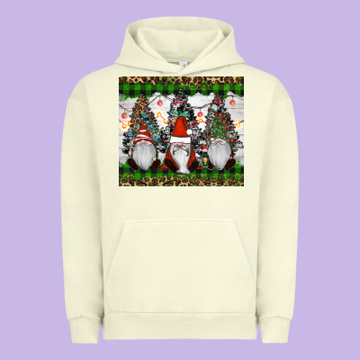 Gnomes Christmas Urban Hoodie Designed By Ranaportraitstore