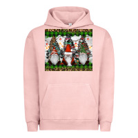 Pigment Salmon gnomes Christmas Urban Hoodie - RanaPortraitStore