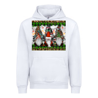 White gnomes Christmas Urban Hoodie - RanaPortraitStore