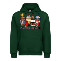 Forest Green tis' the season american football coffee cups Urban Hoodie - Zillion Design Studio