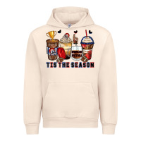 Sandshell tis' the season american football coffee cups Urban Hoodie - Zillion Design Studio