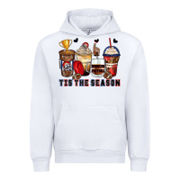 White tis' the season american football coffee cups Urban Hoodie - Zillion Design Studio