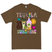 Cacao Tequila Sunshine Premium Tee - CowhideDigitalArt