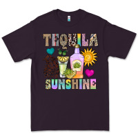 Plum Tequila Sunshine Premium Tee - CowhideDigitalArt