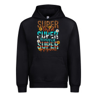 Black super tired super hungry super pregnant Urban Hoodie - texasbilliewilder