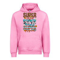Fuchsia Pink super tired super hungry super pregnant Urban Hoodie - texasbilliewilder