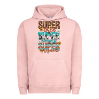 Pigment Salmon super tired super hungry super pregnant Urban Hoodie - texasbilliewilder