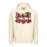 Sandshell football grandma with leopard Premium Hoodie - Zillion Design Studio