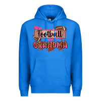 True Royal football grandma with leopard Premium Hoodie - Zillion Design Studio