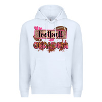 White football grandma with leopard Premium Hoodie - Zillion Design Studio