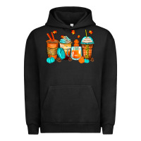 Pigment Black thankful coffee cups Urban Hoodie - Zillion Design Studio