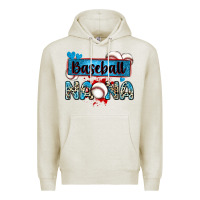 Oatmeal Heather baseball nana with leopard Premium Hoodie - Zillion Design Studio