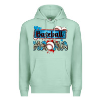 Seafoam baseball nana with leopard Premium Hoodie - Zillion Design Studio