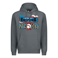Rock baseball nana with leopard Premium Hoodie - Zillion Design Studio