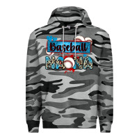 Slate Camo baseball nana with leopard Premium Hoodie - Zillion Design Studio