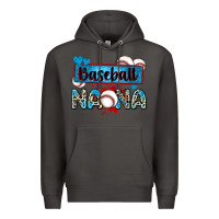 Smoke baseball nana with leopard Premium Hoodie - Zillion Design Studio