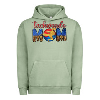 Pigment Oil Green taekwondo mom Urban Hoodie - texasbilliewilder