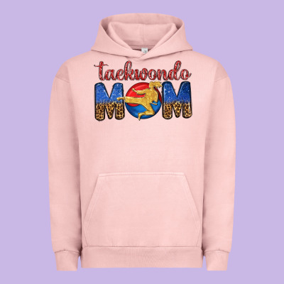 Taekwondo Mom Urban Hoodie Designed By Texasbilliewilder