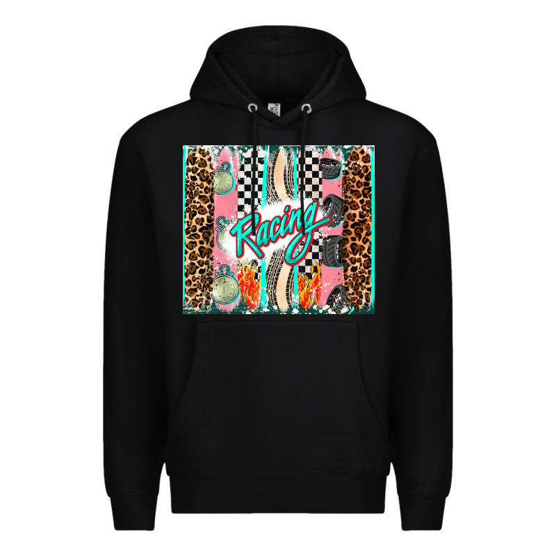 Racing Brushstroke Premium Hoodie by AdoDesignShop | Teevron