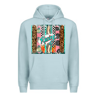 Blue Mist racing brushstroke Premium Hoodie - AdoDesignShop