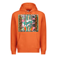 Carrot racing brushstroke Premium Hoodie - AdoDesignShop