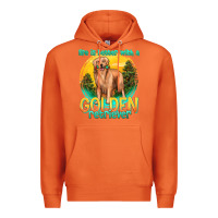 Carrot life is better with a golden retriever Premium Hoodie - texasbilliewilder