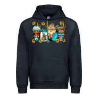 Navy blessed coffee cups Urban Hoodie - Zillion Design Studio