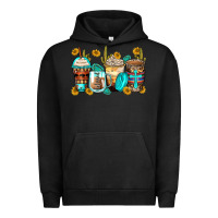 Pigment Black blessed coffee cups Urban Hoodie - Zillion Design Studio