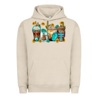 Pigment French Oak blessed coffee cups Urban Hoodie - Zillion Design Studio