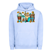 Pigment Grape Ice blessed coffee cups Urban Hoodie - Zillion Design Studio
