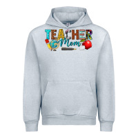 Heather Grey teacher mom Urban Hoodie - texasbilliewilder