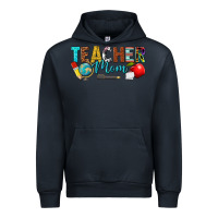 Navy teacher mom Urban Hoodie - texasbilliewilder