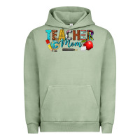 Pigment Oil Green teacher mom Urban Hoodie - texasbilliewilder