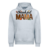 Heather Grey thankful mama Urban Hoodie - texasbilliewilder