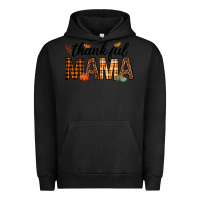 Pigment Black thankful mama Urban Hoodie - texasbilliewilder