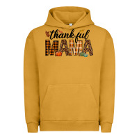 Pigment Peanut Butter thankful mama Urban Hoodie - texasbilliewilder