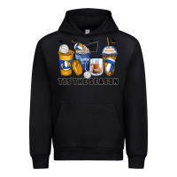Black tis' the season volleyball coffee cups Urban Hoodie - Zillion Design Studio