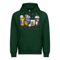 Foreset Green tis' the season volleyball coffee cups Urban Hoodie - Zillion Design Studio