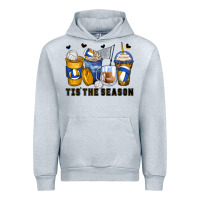 Heather Grey tis' the season volleyball coffee cups Urban Hoodie - Zillion Design Studio