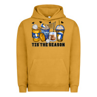 Pigment Peanut Butter tis' the season volleyball coffee cups Urban Hoodie - Zillion Design Studio