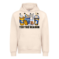 Sandshell tis' the season volleyball coffee cups Urban Hoodie - Zillion Design Studio