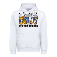 White tis' the season volleyball coffee cups Urban Hoodie - Zillion Design Studio