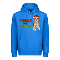 True Royal merry and bright beagle Premium Hoodie - RanaPortraitStore