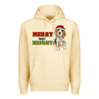 Pina Colada merry and bright beagle Premium Hoodie - RanaPortraitStore