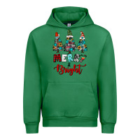 Emerald western trees merry and bright christmas Urban Hoodie - RanaPortraitStore