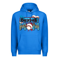True Royal baseball mom with leopard Premium Hoodie - Zillion Design Studio