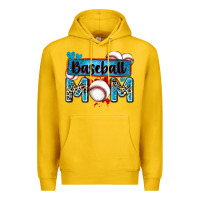Lemon baseball mom with leopard Premium Hoodie - Zillion Design Studio