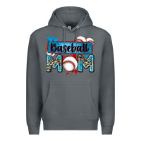 Rock baseball mom with leopard Premium Hoodie - Zillion Design Studio