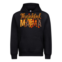 Black thankful mama Urban Hoodie - texasbilliewilder