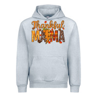 Heather Grey thankful mama Urban Hoodie - texasbilliewilder